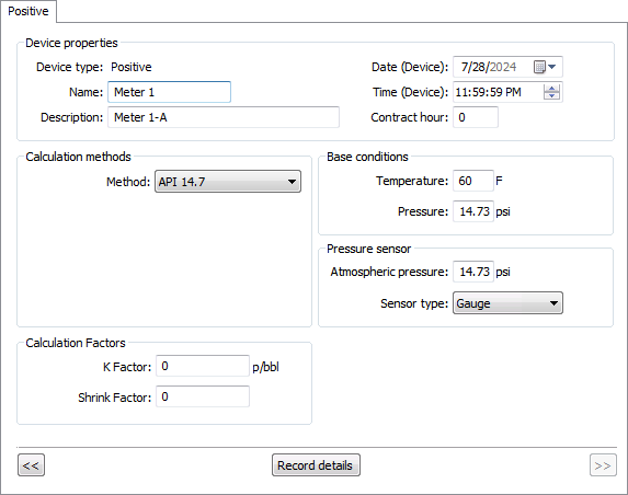 Ultrasonic Property Page